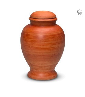 Biologische Urn Eco oranjebruin