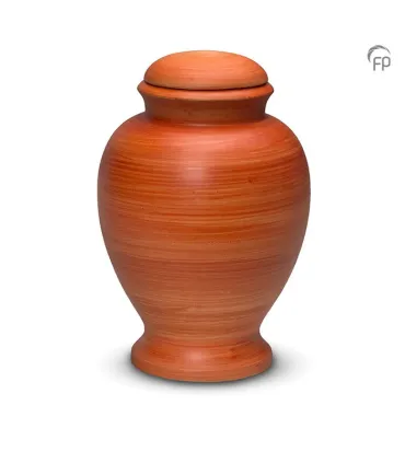 Biologische Urn Eco oranjebruin