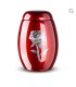 Glasfiber Urn Roos rood
