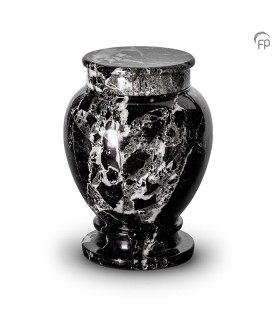 Grote Marmeren Urn zwart wit