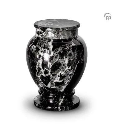 Grote Marmeren Urn zwart wit