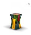 Kleine Glasfiber Urn Diabolo multicolour 2