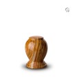 Marmeren Mini Urn bruinbeige wit