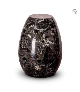 Grote Marmeren Urn zwart groen wit