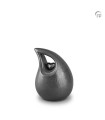 Keramische Mini Urn Metallic Grey Traan