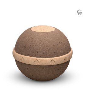 Biologische Urn Geos bruin