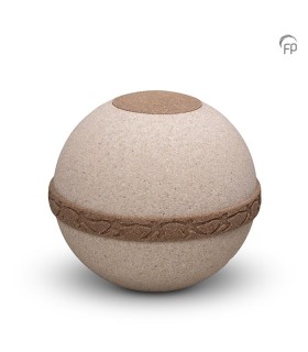 Biologische Zandurn Cuarzo beige