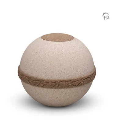 Biologische Zandurn Cuarzo beige