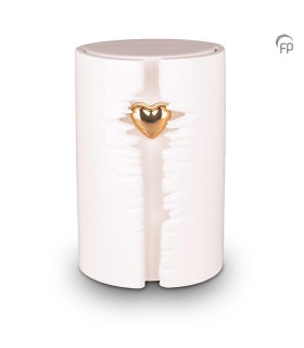 Keramische Urn met LED-verlichting