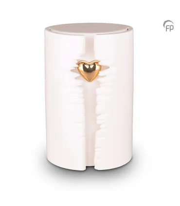 Keramische Urn met LED-verlichting