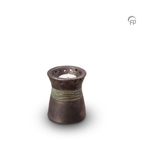 Kleine Keramische Kaarsenhouder Pottery Bonny Metallic