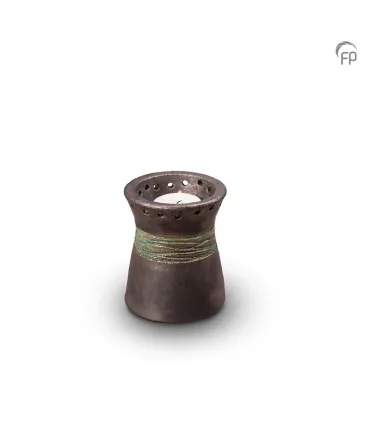 Kleine Keramische Kaarsenhouder Pottery Bonny Metallic