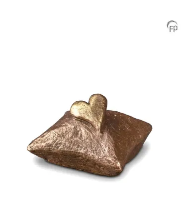 Keramisch Troost Urntje Geert Kunen 'Hoog Hartje'