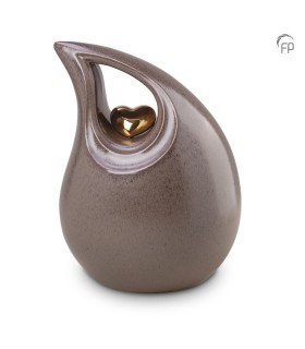 Grote Keramische Urn Bruine Traan