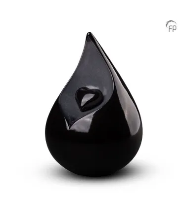 Grote Keramische Urn Celest Hart Zwart