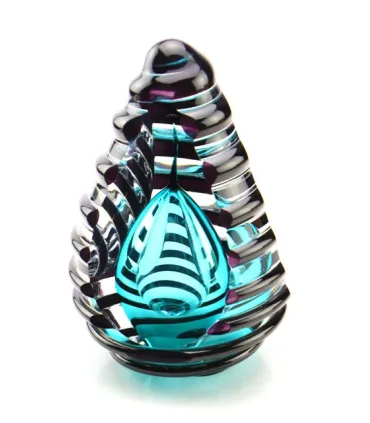 Glazen Premium Traan Urn Eturnal Blauw