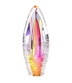 Glazen Premium Urn Spirit Glans Roze Geel