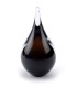 Glazen Memorie Urn Druppel Small Cognac