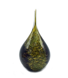 Glazen Memorie Urn Druppel Medium Nature