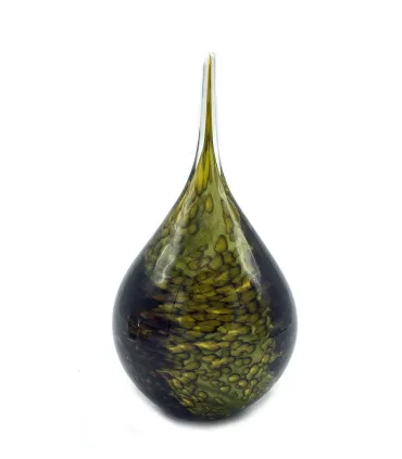 Glazen Memorie Urn Druppel Medium Nature