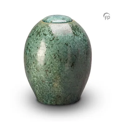 Grote Keramische Urn Pottery Bonny Groen