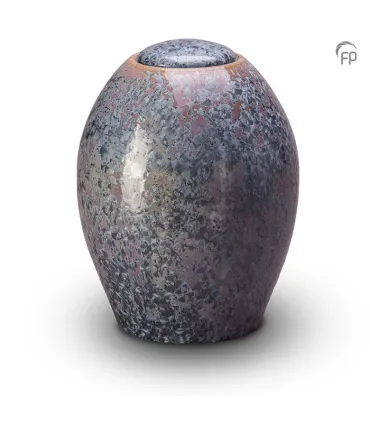 Grote Keramische Urn Pottery Bonny Paarsblauw