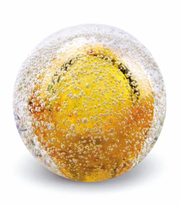 Glazen Stardust Urn Bulb Goudkleur