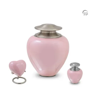 Metalen Mini Hart Urn Satori Roze