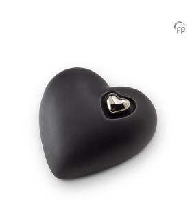 Grote Keramische Hart Urn Mastaba Matzwart