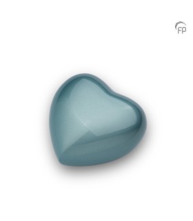 Metalen Mini Hart Urn Satori Blauw