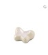 Metalen Mini Urn Ivoor/Wit Butterfly