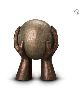 Keramische Geert Kunen Urn Groot Gedragen