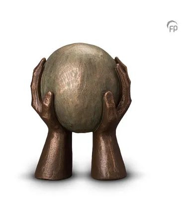 Keramische Geert Kunen Urn Groot Gedragen