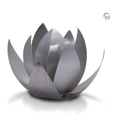 RVS bloem Lotus Urn