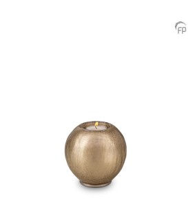 Glazen Kaarsenhouder Bohemian Memory Crystal Cappuccino Craquelé