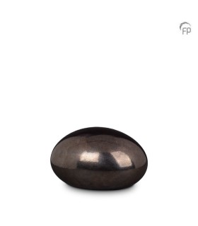 Grote Glazen 'Lava Stone' Urn Bohemian Memory Crystal