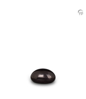 Kleine Glazen 'Lava Stone' Urn Bohemian Memory Crystal