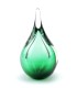 Glazen Memorie Urn Druppel Small Groen