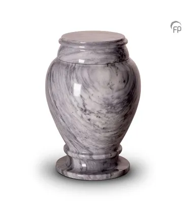Grote Marmeren Urn grijs