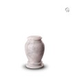 Marmeren Mini Urn Grijs Wit