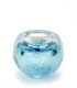 Glazen Premium Kaarsenhouder Tealight Krakele Tiffany Blauw