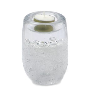 Glazen Stardust Kaarsenhouder Tealight Klein