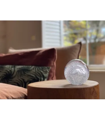 Glazen Stardust Urn Bulb Transparant