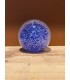 Glazen Stardust Urn Bulb Donkerblauw