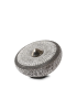 Keramische Balance Urn 'Disk Klein' Carbon Grijs