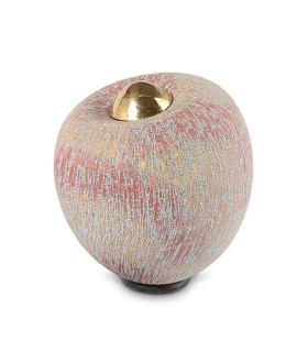 Keramische Balance Urn 'Cone Groot' Rainbow Rood