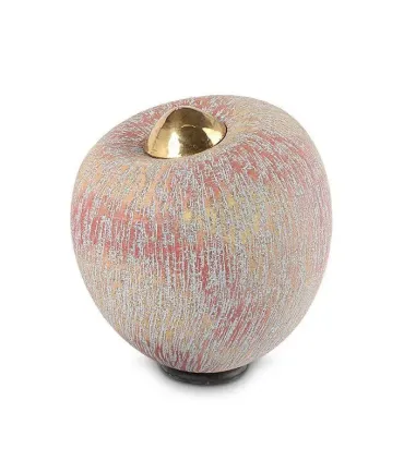 Keramische Balance Urn 'Cone Groot' Rainbow Rood