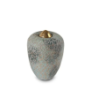 Keramische Balance Urn 'Cone Klein' Oceaan Blauw