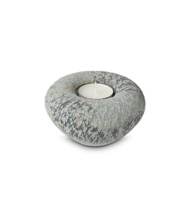 Keramische Balance Kaarsenhouder 'Tealight' Oceaan Blauw