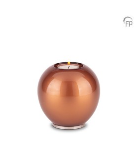 Glazen Kaarsenhouder Bohemian Crystal Bruin